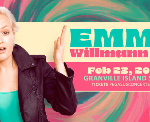 Picture of comedian and event details